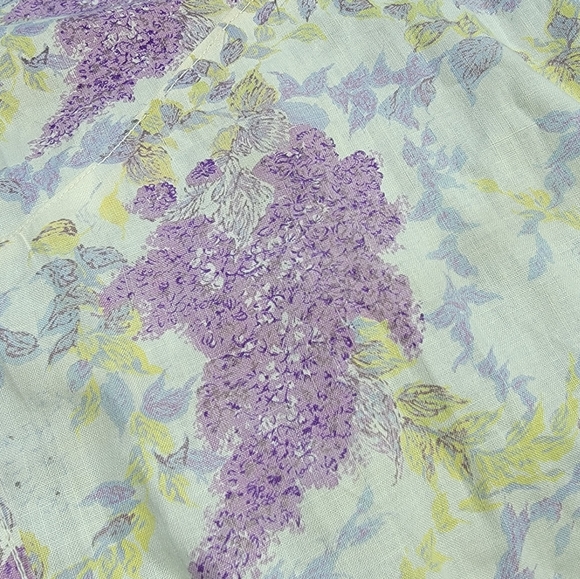 Vintage Lilac Print Apron - Picture 6 of 9
